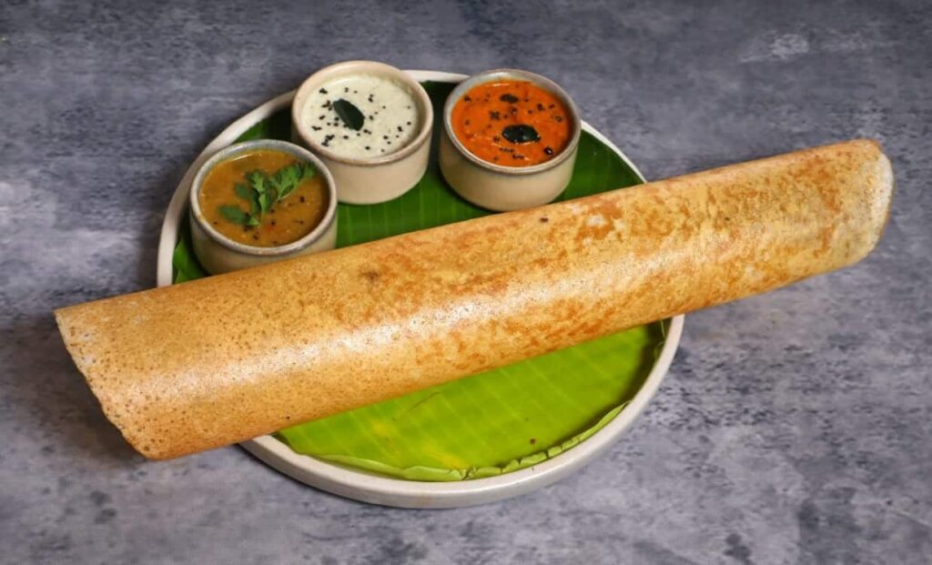 Dosa with Sambar: A Crispy Delight and Flavorful Tradition