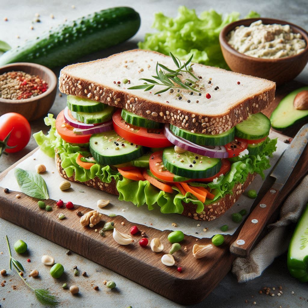 Vegetable Sandwich (वेज सैंडविच): A Healthy Bite of Freshness and Flavor