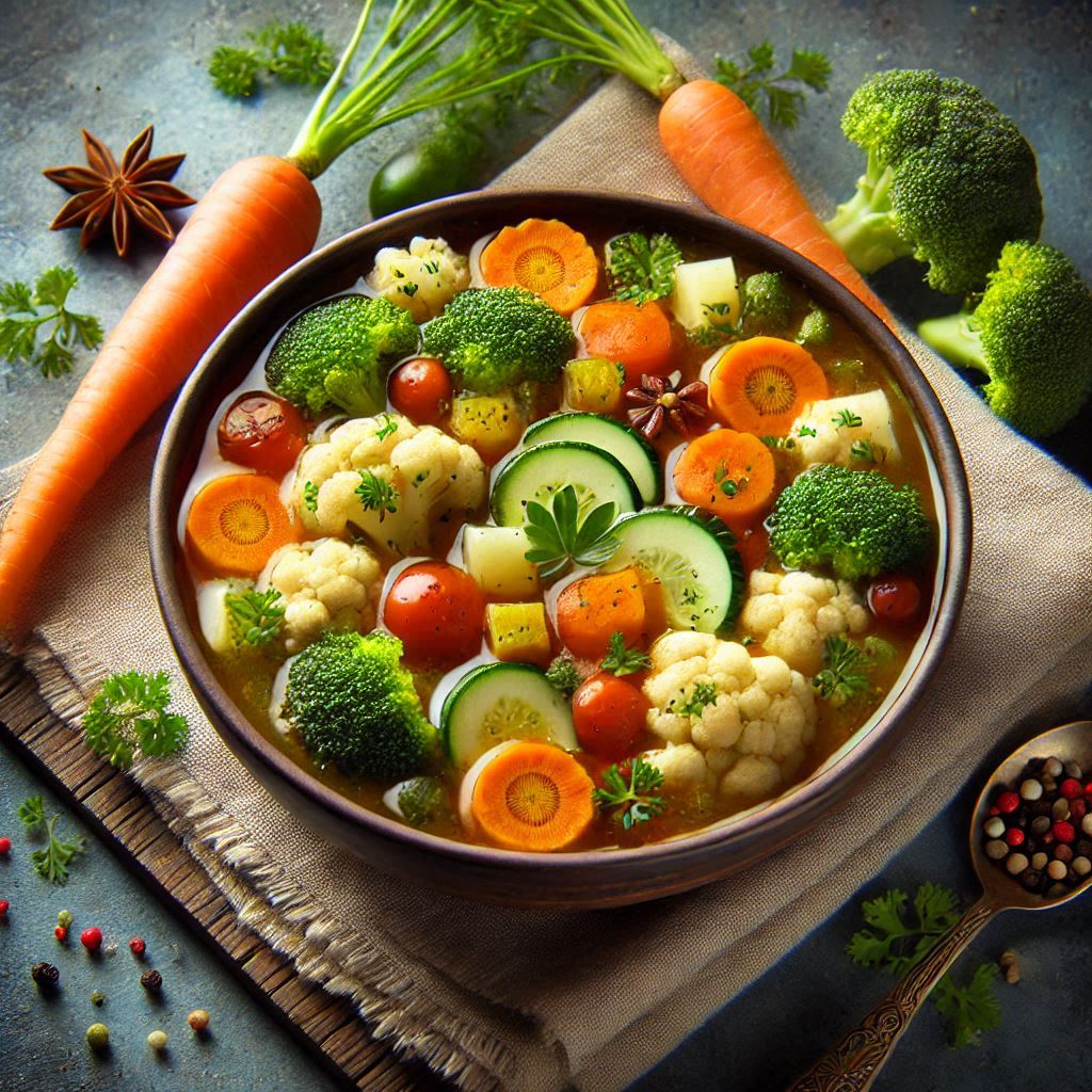 Vegetable Soup (सब्ज़ी सूप): A Bowl of Warmth, Nutrition, and Flavor