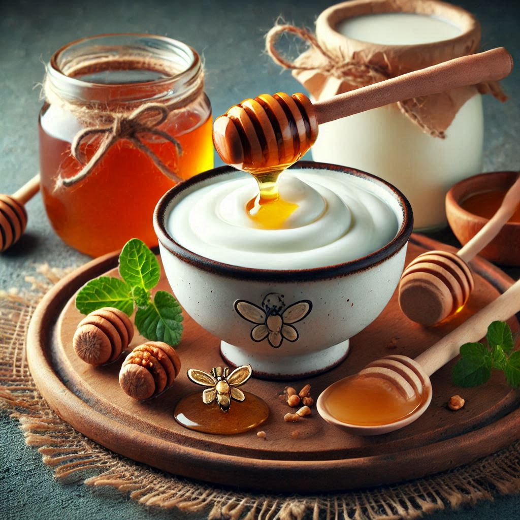 Yogurt with Honey (दही और शहद)