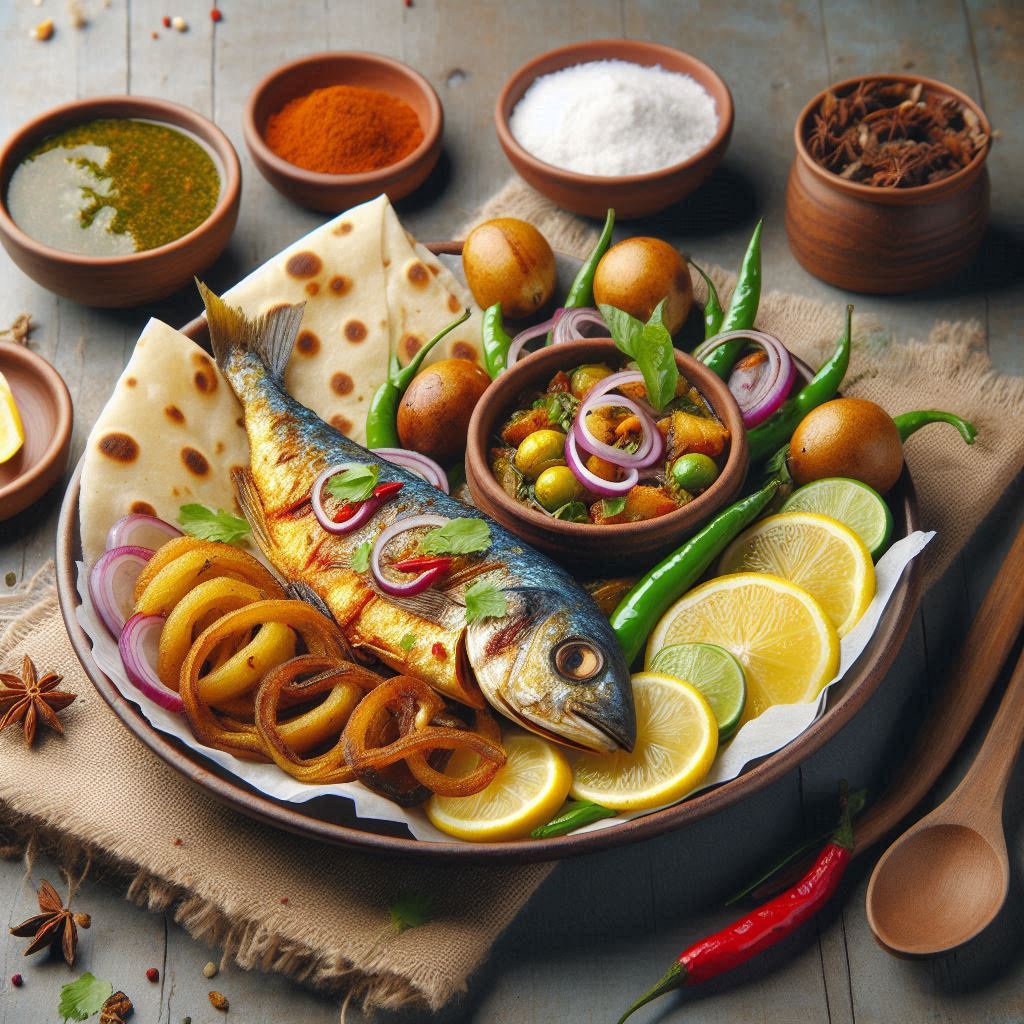 Fish Fry with Roti (मछली फ्राई और रोटी): A Flavorful Feast of Tradition and Nutrition