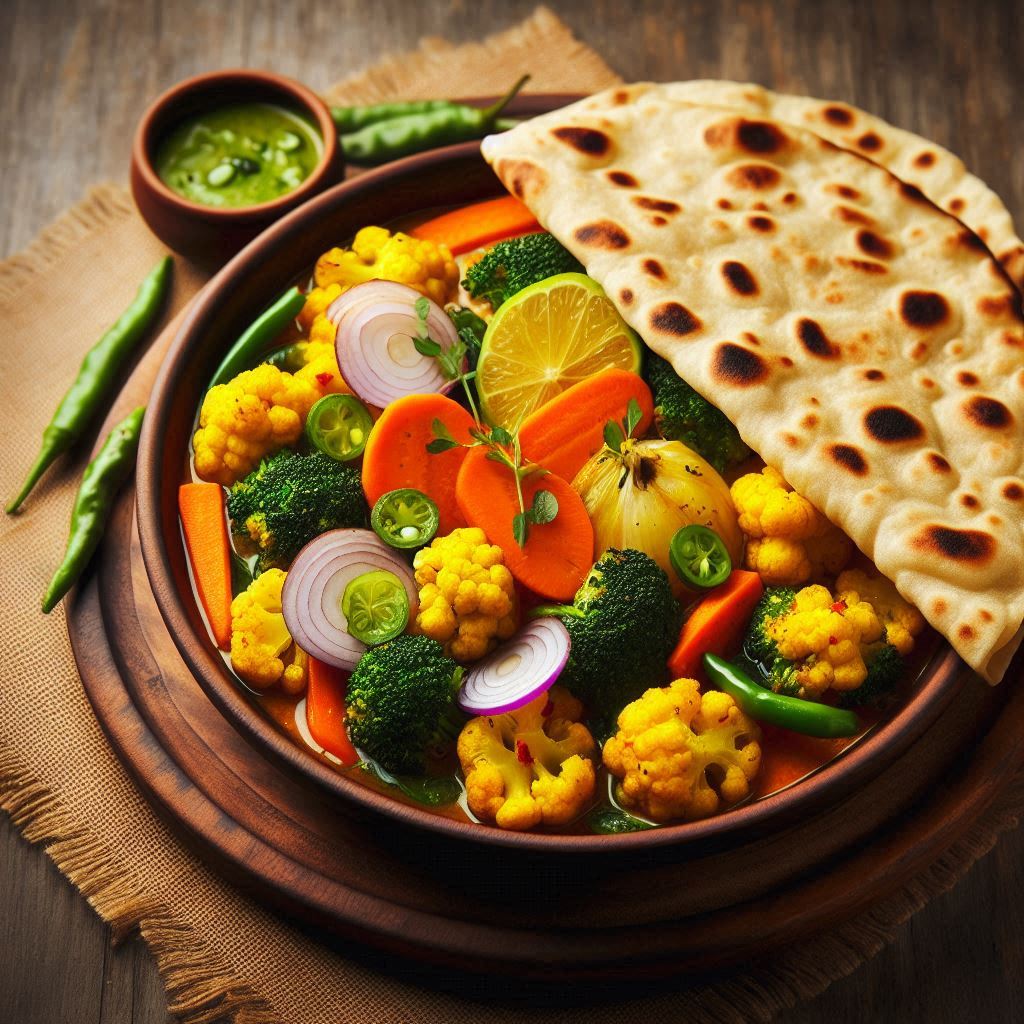 Aloo Gobi with Paratha (आलू गोभी और पराठा): A Perfect Pair of Flavor and Nutrition