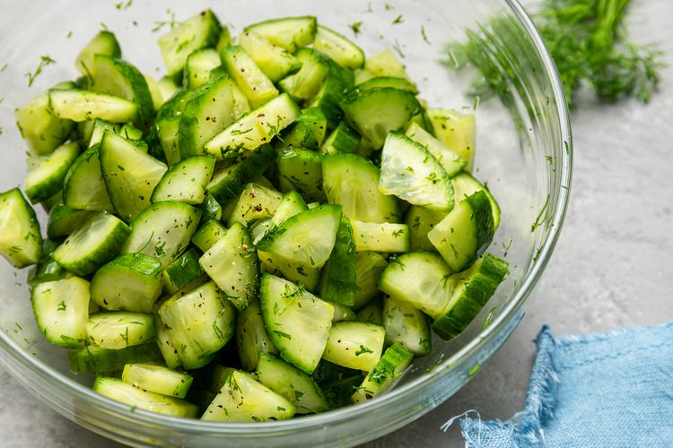 Cucumber Salad (खीरा सलाद)