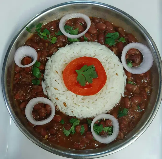 Rajma with Rice (राजमा और चावल)