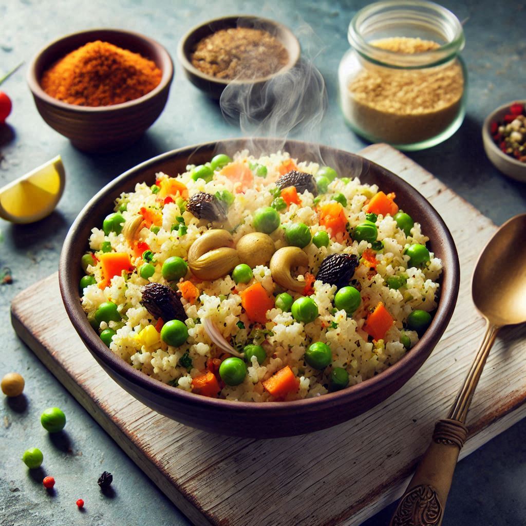 Veg Upma (वेज उपमा): A Wholesome Delight for Your Busy Mornings