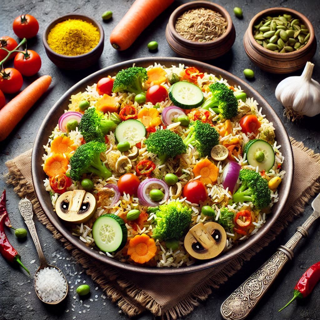 Vegetable Pulao (वेजिटेबल पुलाव)