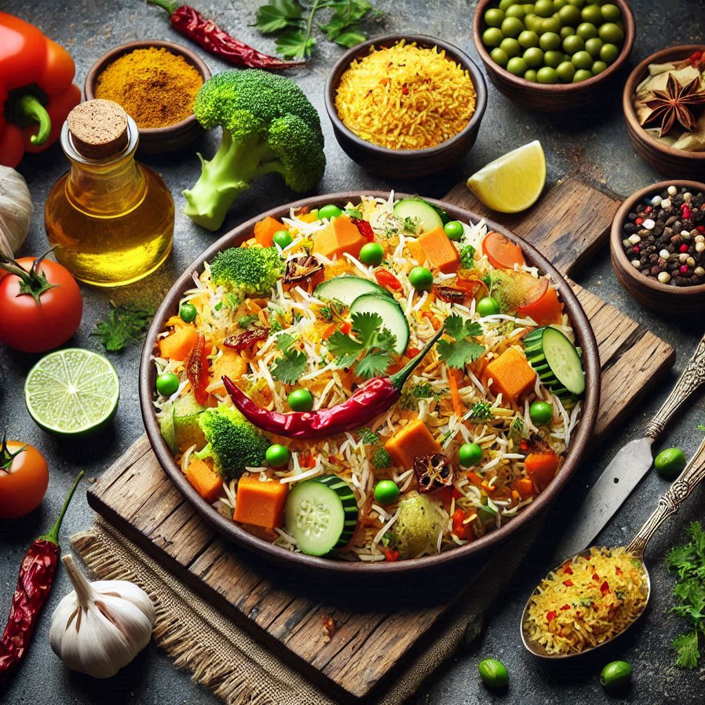 Veg Biryani (सब्जी बिरयानी)