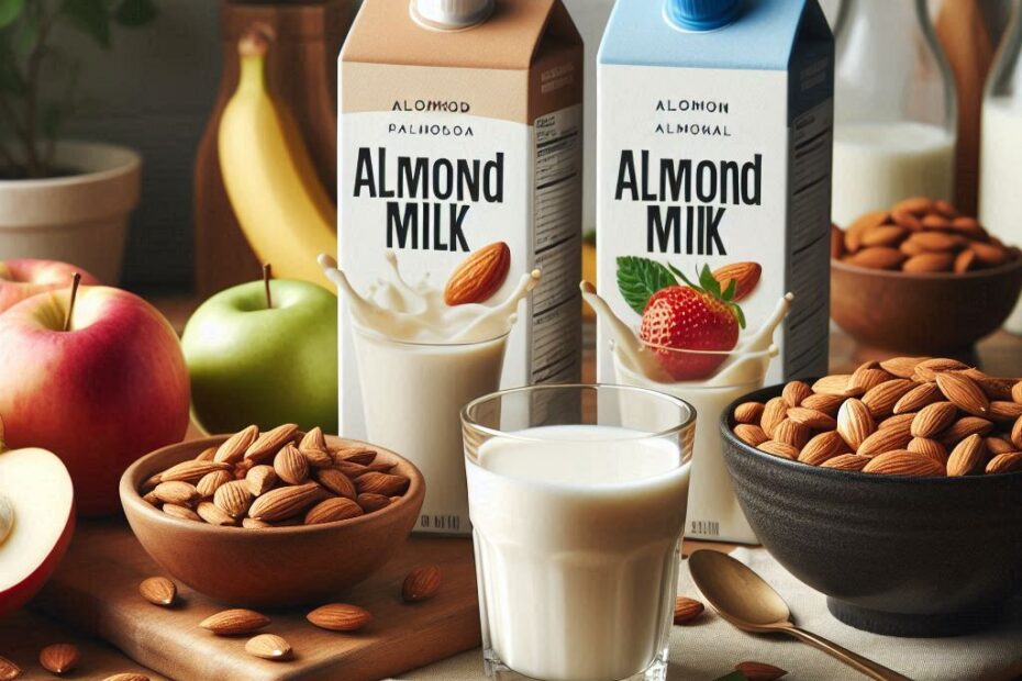 What are the health benefits of almond milk?