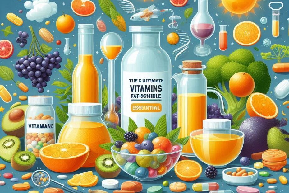 The Ultimate Guide to Vitamins: Fat-Soluble & Water-Soluble Essentials for Optimal Health