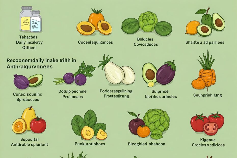 Natural sources of Anthraquinones including medicinal plants and herbal extracts