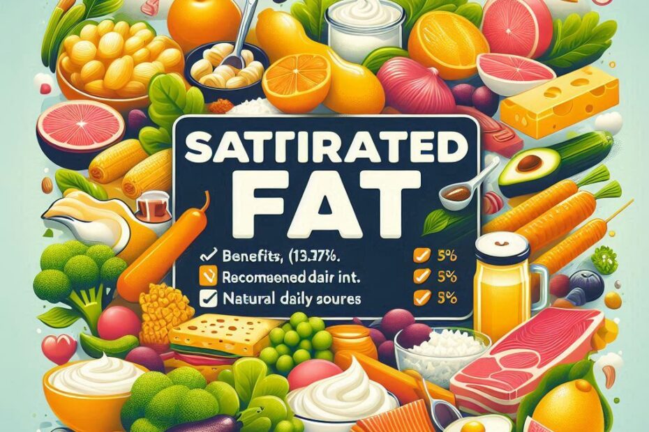 Natural sources of saturated fat like ghee, butter, and coconut oil.